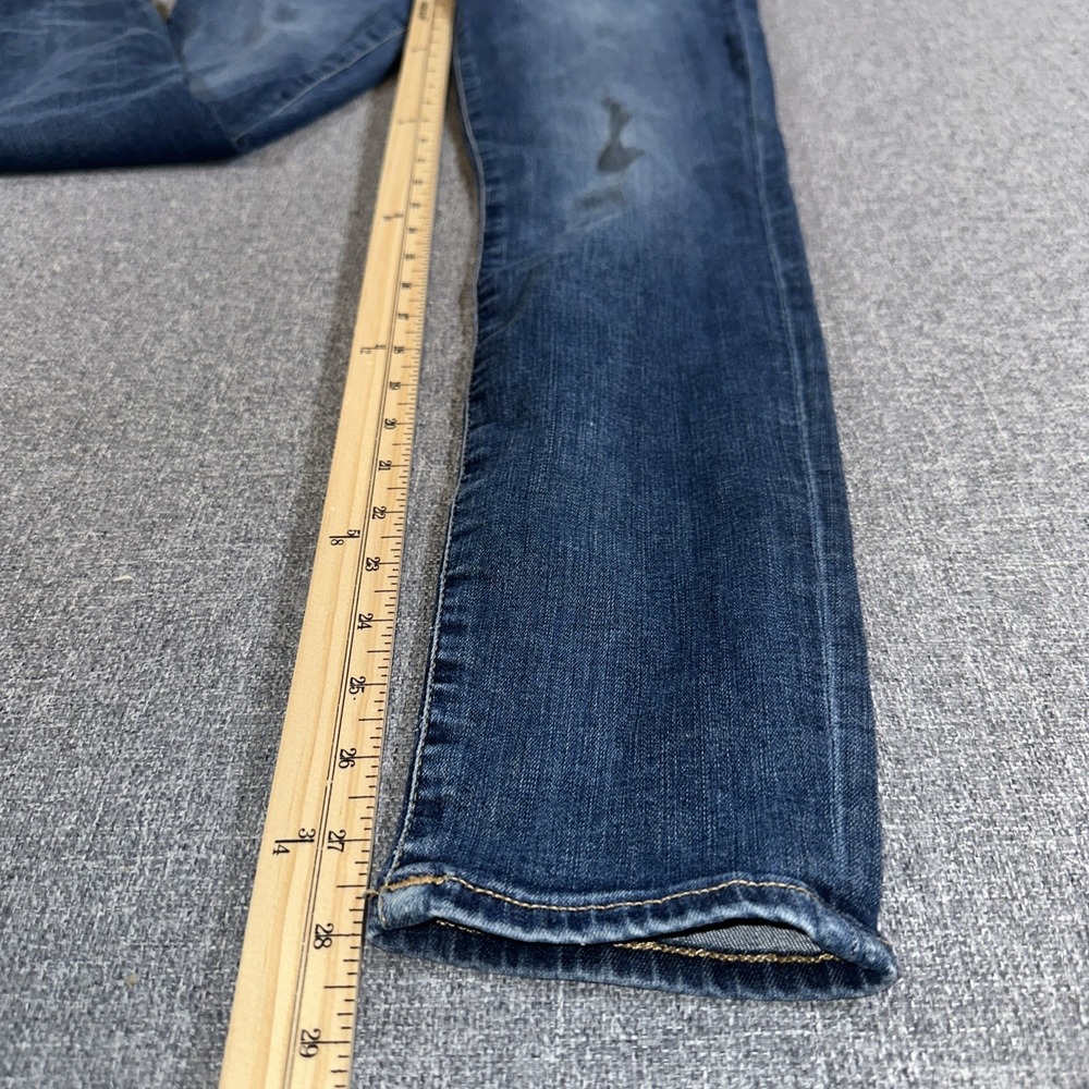 Silver Jeans Co‎ Bleeker Slim Fit Jeans W31 L29 Medium Wash Stretch Denim - Picture 6 of 7